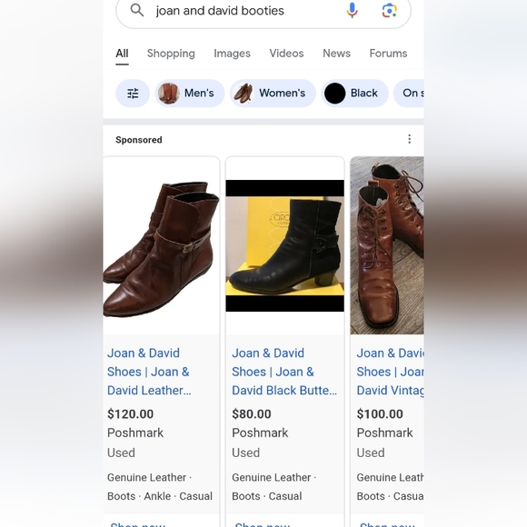 JOAN & DAVID handmade Italian Ankle Boots. Booties.  Woman's Size 7. - Picture 12 of 12